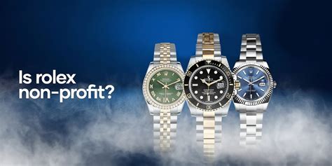 rolex è una no profit|Is Rolex A Non.